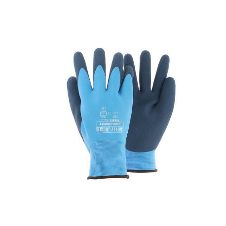 Les gants de sécurité tout-en-un avec double couche de nitrile