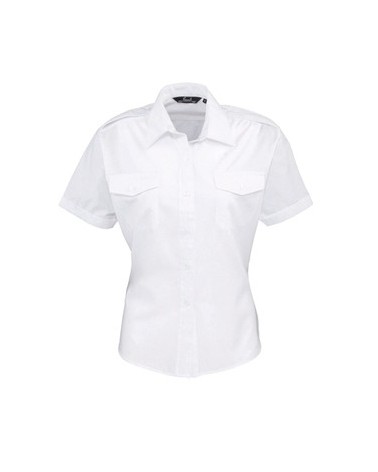 Chemise Femme Manches Courtes Pilote Premier